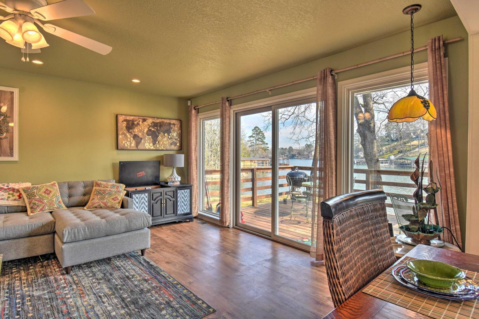 Lakefront Hot Springs Home With Updated Deck And Dock! Εξωτερικό φωτογραφία